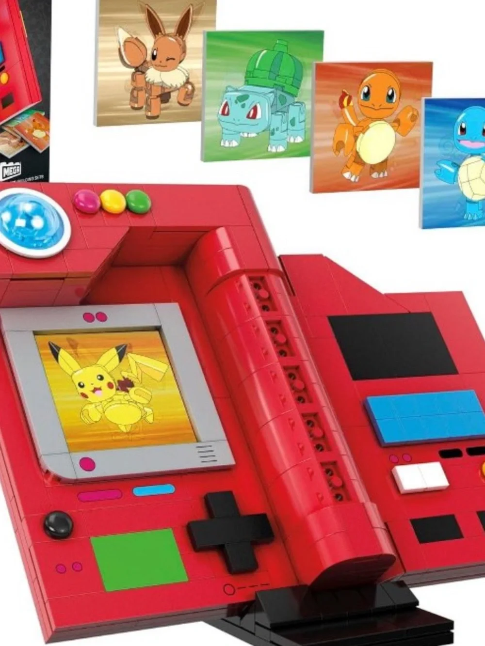 MEGA Pokémon Kanto Region Pokédex Building Set – Partial/Incomplete